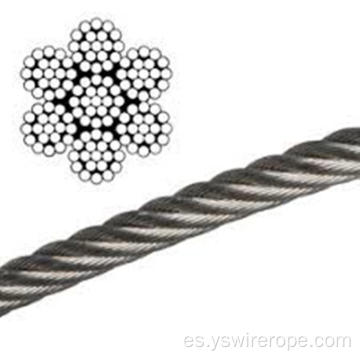 Cable de aeronave de alambre de acero inoxidable 7x19